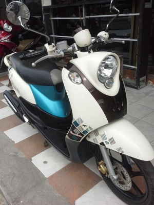 รถสวยมาก Fino เกแยกส่วน ปี 2556 (ล้อแม็กซ์) ลายณเดช ขายราคาถูก