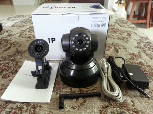 กล้อง IP camera แบบไร้สาย เป็นยามเฝ้าบ้านแทนคุณ