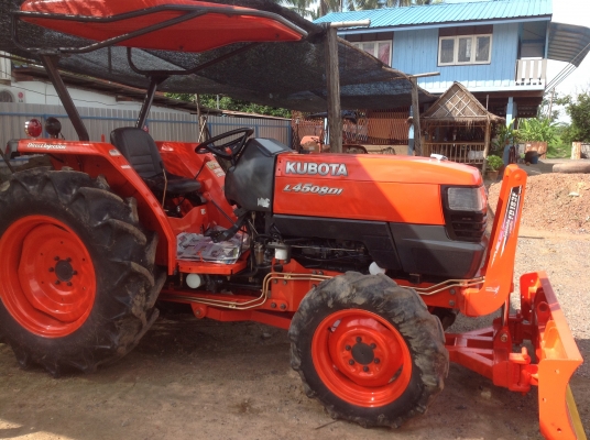 ปัญญาแทรคเตอร์มาแล้ว...จัดมาให้ครับ คูโบต้า L4508 DI พร้อมใบมีด พร้อมส่งทั่วไทยครับ จัดส่ง อ. แม่วงศ์ จ. นครสวรรค์