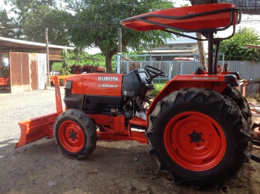 ปัญญาแทรคเตอร์มาแล้ว...จัดมาให้ครับ คูโบต้า L4508 DI พร้อมใบมีด พร้อมส่งทั่วไทยครับ จัดส่ง อ. แม่วงศ์ จ. นครสวรรค์