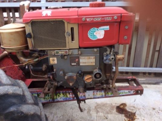 เครื่องยันม่าร์รุ่น TF 105 YM เครื่องติดนิ่มๆ โครงรถมุ้ยเล็งบางนา รุ่น 3 เกียร์ พร้อมใช้งาน