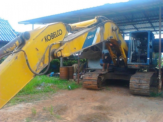 **455,000 บ.ต่อรอง**ขายแบคโฮ KOBELCO MARK // 200 K907II เครื่องเดิมปั้มเดิม เครื่อง MITSU 6D31-135HP 6สูบ เครื่องดี ติดง่าย มีไอนิดๆ แต่แรงดี ปั้ม K3V แน่นๆ แรงๆ ทำงานดีเร็ว ไม่โหลด บูมอาร์มดี มีปะ1แผล เอวแน่น ไม่แตกไม่ร้าว บุ้งกี๋ดีไม่ผุ ช่วงล่าง70\% แทร็ **455,000 บ.ต่อรอง**ขายแบคโฮ KOBELCO MARK // 200 K907II เครื่องเดิมปั้มเดิม เครื่อง MITSU 6D31-135HP 6สูบ เครื่องดี ติดง่าย มีไอนิดๆ แต่แรงดี ปั้ม K3V แน่นๆ แรงๆ ทำงานดีเร็ว ไม่โหลด บูมอาร์มดี มีปะ1แผล เอวแน่น ไม่แตกไม่ร้าว บุ้งกี๋ดีไม่ผุ ช่วงล่าง70\% แทร็