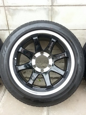 ขายล้อแม๊กเลนโซ่ขอบ17พร้อมยาง4เส้น 15000บ.