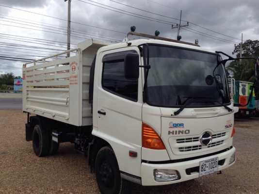HINO ุุ6ล้อ ดัมพ์  175แรง ปี 55  รถวิ่ง20,000กว่าโล