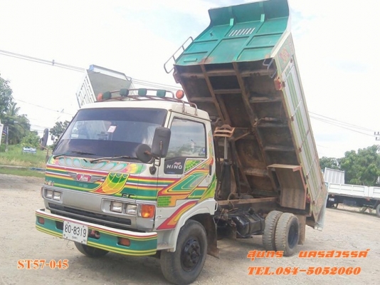 ขายด่วน รถบรรทุก 6 ล้อดั้ม HINO FC2W 120 แรง ซุปเปอร์เสี่ย(รถห้างแท้) สภาพเดิมๆ พร้อมใช้งาน ราคาสุดคุ้ม