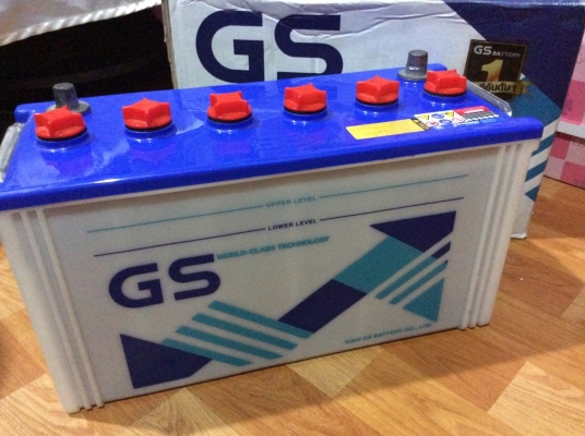 ขายแบตเตอรี่ GS-N100 ลูกใหญ่ ๆ ใหม่ ๆ ถูก ๆ