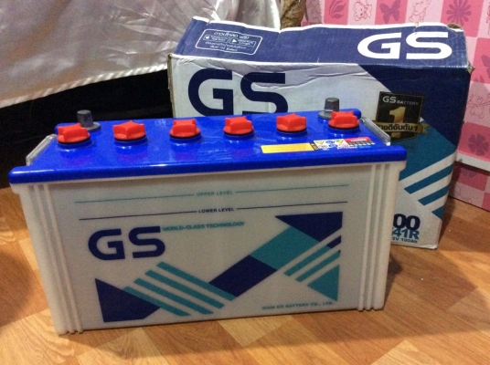 ขายแบตเตอรี่ GS-N100 ลูกใหญ่ ๆ ใหม่ ๆ ถูก ๆ