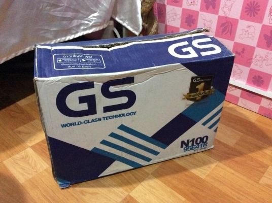 ขายแบตเตอรี่ GS-N100 ลูกใหญ่ ๆ ใหม่ ๆ ถูก ๆ