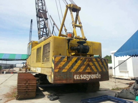 เครน50t. Tackline casaqrande (. Italy ) เครื่องBenz ใช้งานน้อยปี1995. สภาพสมบูรณ์เอกสารครบ