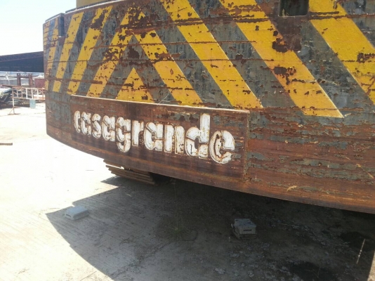 เครน50t. Tackline casaqrande (. Italy ) เครื่องBenz ใช้งานน้อยปี1995. สภาพสมบูรณ์เอกสารครบ