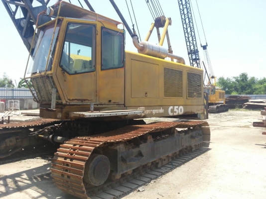 เครน50t. Tackline casaqrande (. Italy ) เครื่องBenz ใช้งานน้อยปี1995. สภาพสมบูรณ์เอกสารครบ