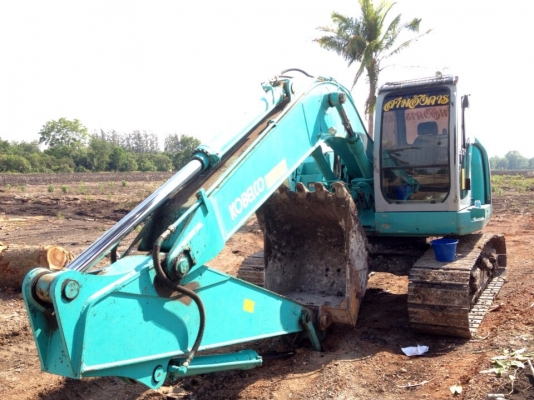 ขายด่วนแบคโฮ ยี่ห้อ KOBELCO รุ่น มาร์คซิก ขายราคา 1,800,000 บาท เบอร์โทร 089-0819687 จิระเดช