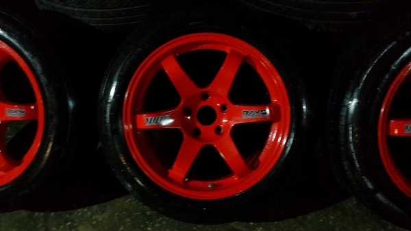 Te37 ขอบ17 พร้อมยาง