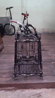 ขายด่วน กรงนกฝังมุกงาช้าง