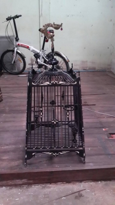 ขายด่วน กรงนกฝังมุกงาช้าง