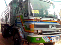 ขายรถ 10 ล้อ ISUZU ร๊อกกี้ 210 ดั้ม 2 เพลา / เปลี่ยนเครื่องเป็น 6BF1 175 แรง 6 เกียร สโลอินเตอร์