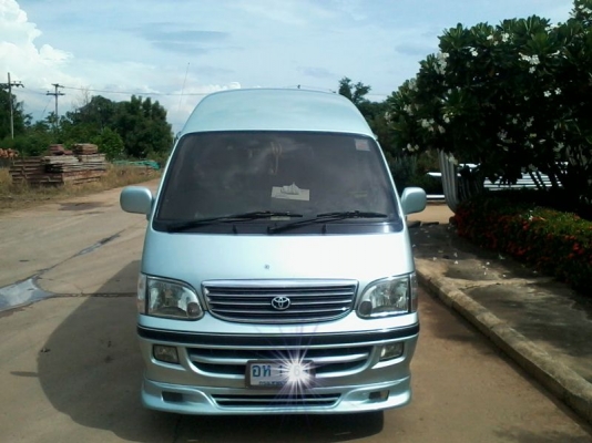 ขายรถตู้หัวจรวดหลังคาสูงแต่งสวย