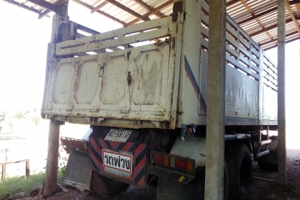 ***ขายแล้วครับขอบคุณ Truck2hand ขาย22ล้อพ่วงแม่-ลูกดั้ม ISUZU DECA FXZ23NZH2 320 MAXLOAD ปี49 เครื่องเดิมเกียร์เดิม แน่นๆ แรงดี กียร์ดีไม่หลุด ช่วงล่างดีคัสซีสวยเดิม ไม่ปะไม่ดาม กระบะดั้มเหล็กข้างเรียบสภาพดี พื้นดีข้างโอเค ข้างมีสนิม มีผุนิดๆ หัวเก๋งเดิม