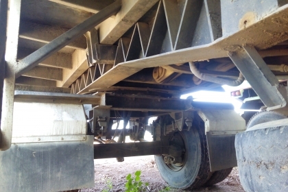 ***ขายแล้วครับขอบคุณ Truck2hand ขาย22ล้อพ่วงแม่-ลูกดั้ม ISUZU DECA FXZ23NZH2 320 MAXLOAD ปี49 เครื่องเดิมเกียร์เดิม แน่นๆ แรงดี กียร์ดีไม่หลุด ช่วงล่างดีคัสซีสวยเดิม ไม่ปะไม่ดาม กระบะดั้มเหล็กข้างเรียบสภาพดี พื้นดีข้างโอเค ข้างมีสนิม มีผุนิดๆ หัวเก๋งเดิม