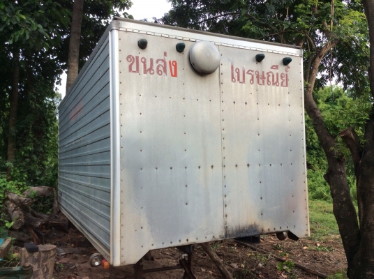 ขายตู้ขนส่งสินค้ามีลิฟท้าย ระยะคาน75cm. ยาว5เมตร