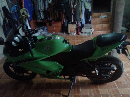 ขาย ninja 250 สีเขียว