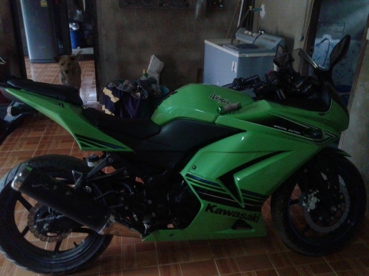 ขาย ninja 250 สีเขียว