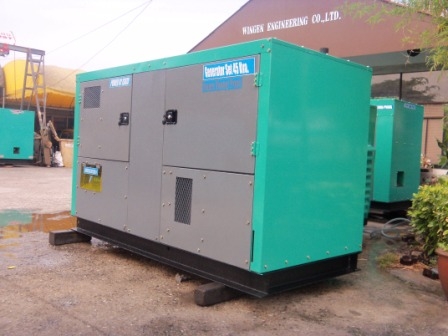 เครื่องปั่นไฟนำเข้าประกอบใหม่ 45 Kva.mad in japan(รับประกัน 12 เดือน)