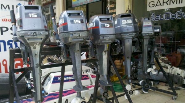 ขายเครื่อง ยามาฮ่า 15แรงม้า หัวมล หางสั้น 17นิ้ว 32500 บาท