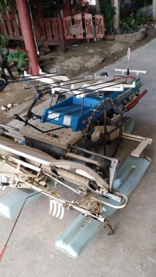 เครื่องปลูกข้าวเดินตาม ISEKI เก่าญี่ปุ่น สภาพสวย เครื่องยนต์ติดง่าย สภาพพร้อมใช้งาน