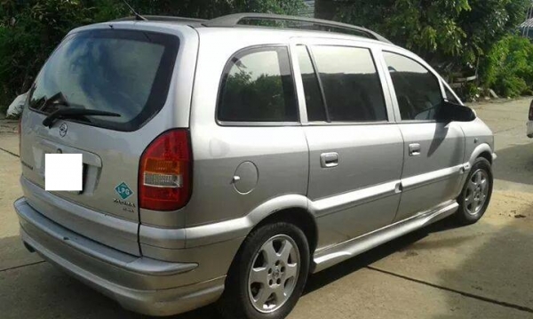 ขายด่วน chevrolet zafira ปี 2001  รถไม่ค่อยใช้งาน 250,000 บาท โทรมาราคาคุยกันได้ครับ ครูเจมส์ 0821287055