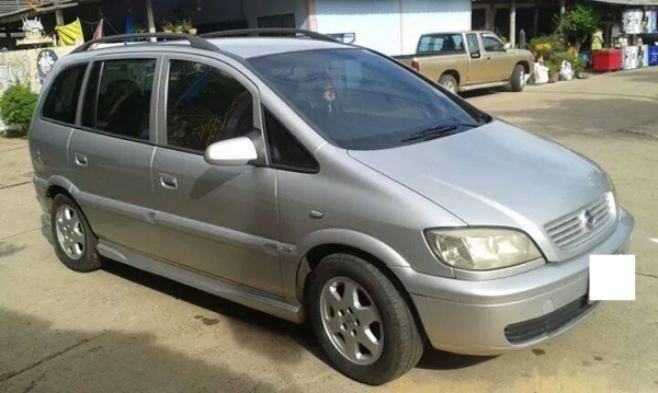 ขายด่วน chevrolet zafira ปี 2001  รถไม่ค่อยใช้งาน 250,000 บาท โทรมาราคาคุยกันได้ครับ ครูเจมส์ 0821287055