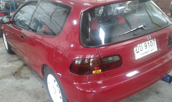 ขาย ฮอนด้าเตารีด 3 ประตู ปี 1993 เครื่องเดิมๆ เกียรออโต้ เครื่องแห้ง ๆ วิ่งนิ่ง ๆ