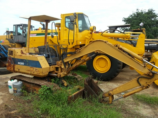 ขายรถขุด Komatsu PC20