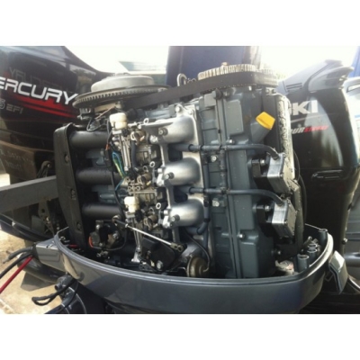 ขายเครื่องยนต์เรือมือสอง Yamaha F100AET 4จังหวะ เครื่องคาร์บูเรเตอร์ จากญี่ปุ่น