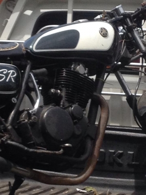 ขายแลกhonda cd125t benlyทะเบียนแท้ลงเครื่องsr400