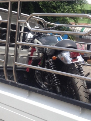 ขายแลกhonda cd125t benlyทะเบียนแท้ลงเครื่องsr400