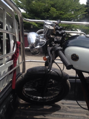 ขายแลกhonda cd125t benlyทะเบียนแท้ลงเครื่องsr400