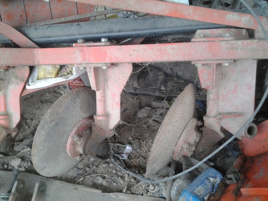 ขายตามสภาพพาน4ดิตกับรถไถคูโบต้า34แรงใบ20นิ้ว