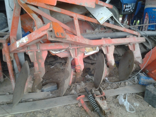 ขายตามสภาพพาน4ดิตกับรถไถคูโบต้า34แรงใบ20นิ้ว