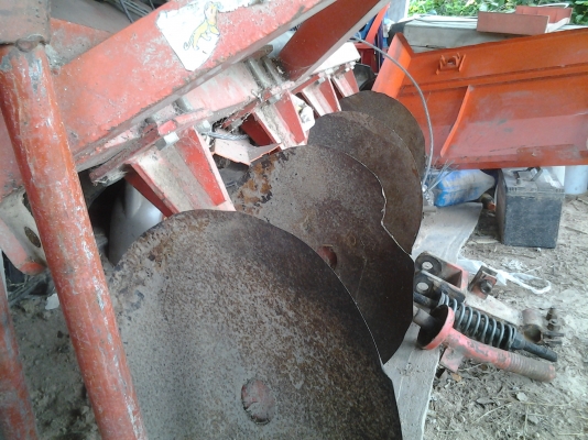 ขายตามสภาพพาน4ดิตกับรถไถคูโบต้า34แรงใบ20นิ้ว