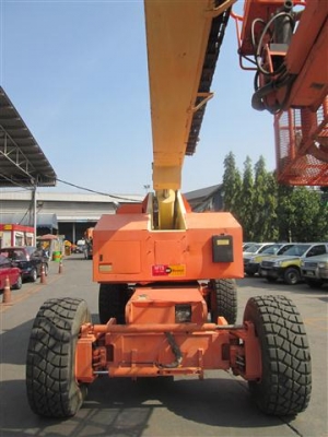 บริการเช่า-ขาย รถกระเช้ามือสอง แบรนด์อเมริกา # JLG รุ่น 120HX