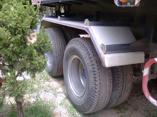 ลูกพ่วง 3 เพลาแท้ ดัมพ์ อลูมิเนียม