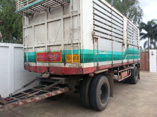 ขาย10ล้อ HINO FM1J 245แรง ไม่ดัมพ์ ลูกพ่วง2คาน