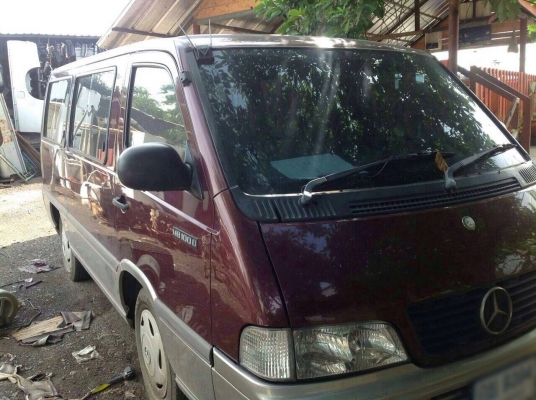 ขายรถตู้ BENZ B2000 ปี 41 แอร์ เครื่องเสียง+จอครบ หัวเดิมบางสวย รถบ้านแท้ ทะเบียนพร้อม