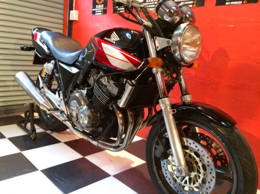 T&amp;T BIKE RAMA2ขายHONDA CB400 ปี96 เอกสารinv+สพม รถสีสวย เครื่องดี ระบบไฟใช้ครบ ราคา64500