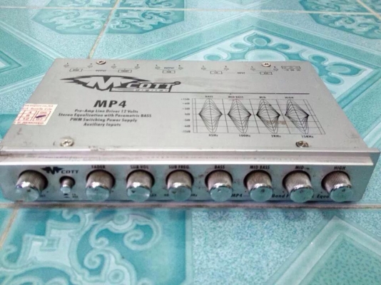 ปรีแอมป์ Mcott มือสองเสียงดีใสๆขาย 950 บาท