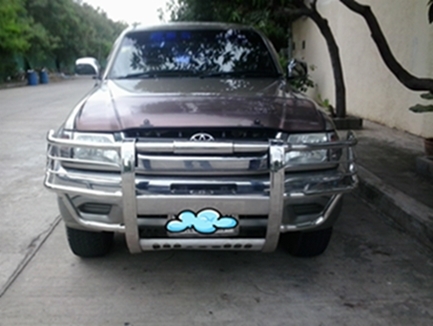 กันชนเสริมหน้า สแตนเลทแท้ รถกระบะ