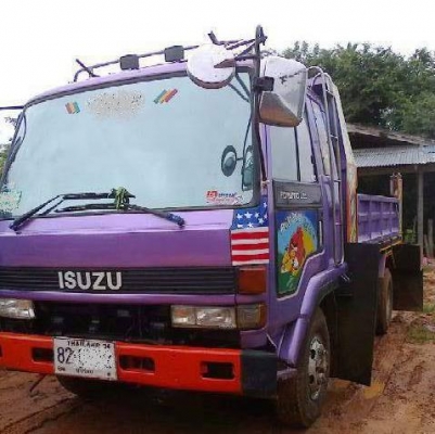 ***ขายแล้วครับขอบคุณ Truck2hand <<ถูกๆจัดให้ ร่วมสู้ด้วยกัน พี่น้องครับ !!>>ขาย6ล้อดั้มดิน5คิวราคาเบาๆ ISUZU ROCKY FRR 6HE1-195HP เครื่อง195 แรง เครื่องดี แรงดี สตาร์ทติดง่ายเกียร์ดีไม่หลุด ช่วงล่างFหน้า-หลัง คัสซีสวย เดิม ไม่ปะไม่ดาม กระบะดั้