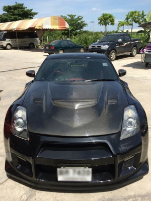ขายด่วน Nissan 350Z เกียร์ Auto ปี2005 ชุดแต่ง Wide body De-luck