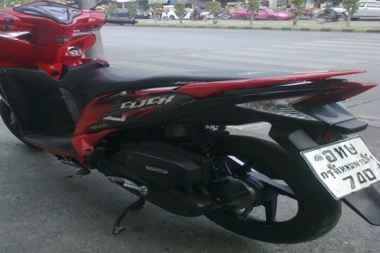 ขายClick i125 หัวฉีด ปี55 ล้อแม็ก รถบ้านเครื่องเดิมๆสภาพดีมาก